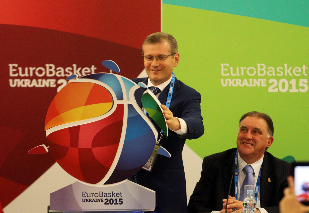 В Словенії презентовано логотип «Євробаскет-2015»